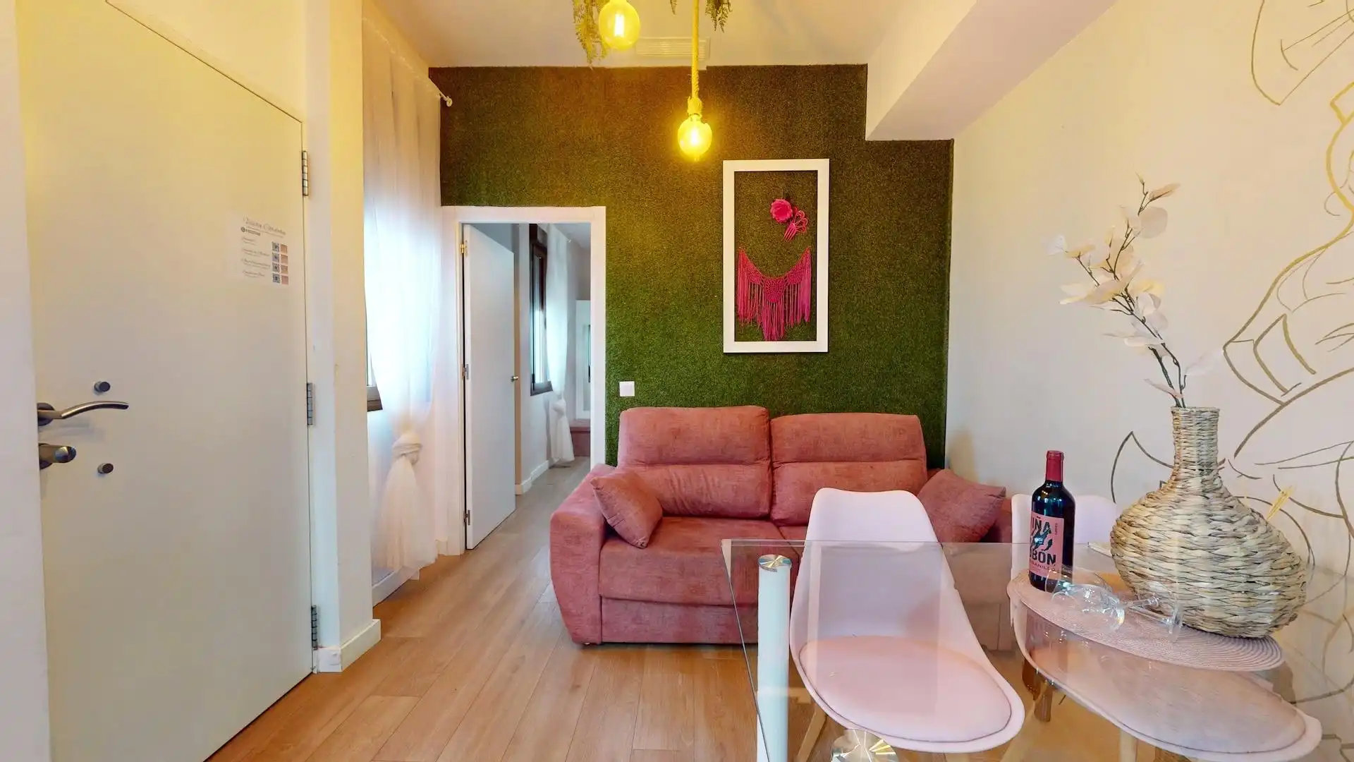 Living room of Flat for sale in Córdoba  with Air Conditioner, Heating and Furnished