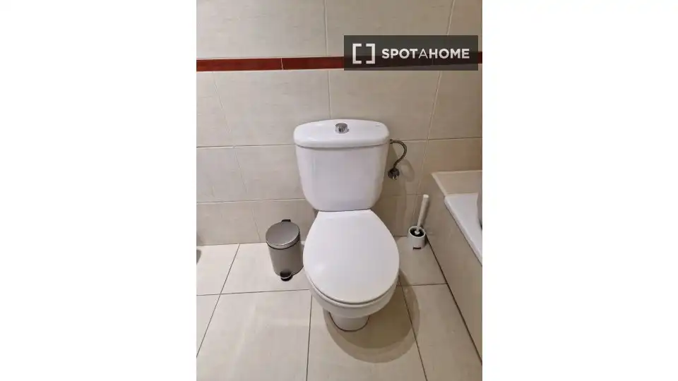 Baño de Apartamento para compartir en San Cristóbal de la Laguna con Aire acondicionado, Terraza y Amueblado