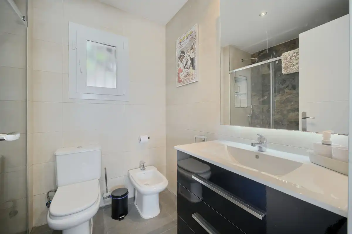 Bathroom of Houses for sale in Mijas  with Air Conditioner, Heating and Private garden
