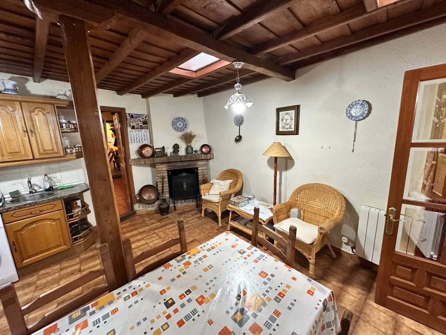 Comedor de Casa o chalet en venta en Sequeros con Calefacción, Terraza y Horno