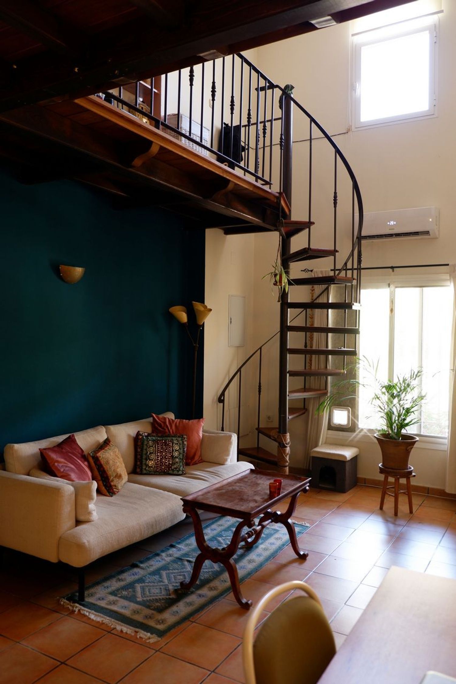 Sala d'estar de Casa o xalet en venda en Coín amb Aire condicionat, Jardí privat i Piscina