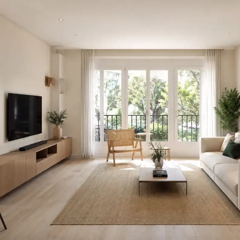 Sala de estar de Piso en venta en Palencia