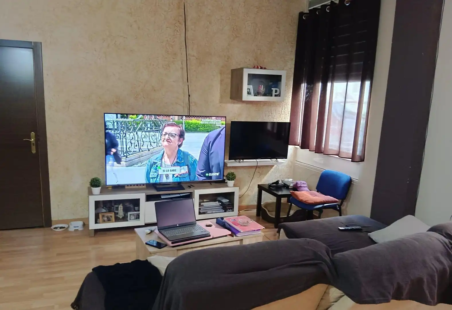 Wohnzimmer von Loft zum Verkauf in Aspe mit Klimaanlage, Parkett und Möbliert