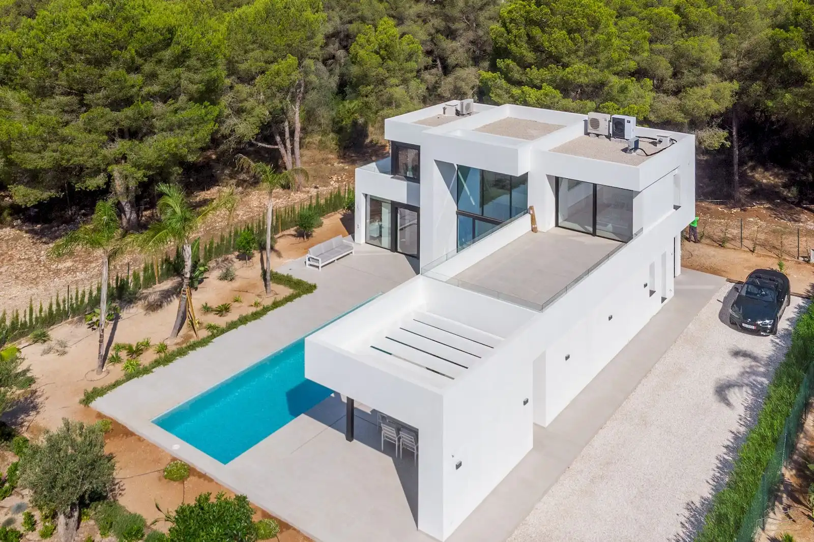Exterior view of Houses for sale in Jávea / Xàbia  with Air Conditioner, Heating and Private garden