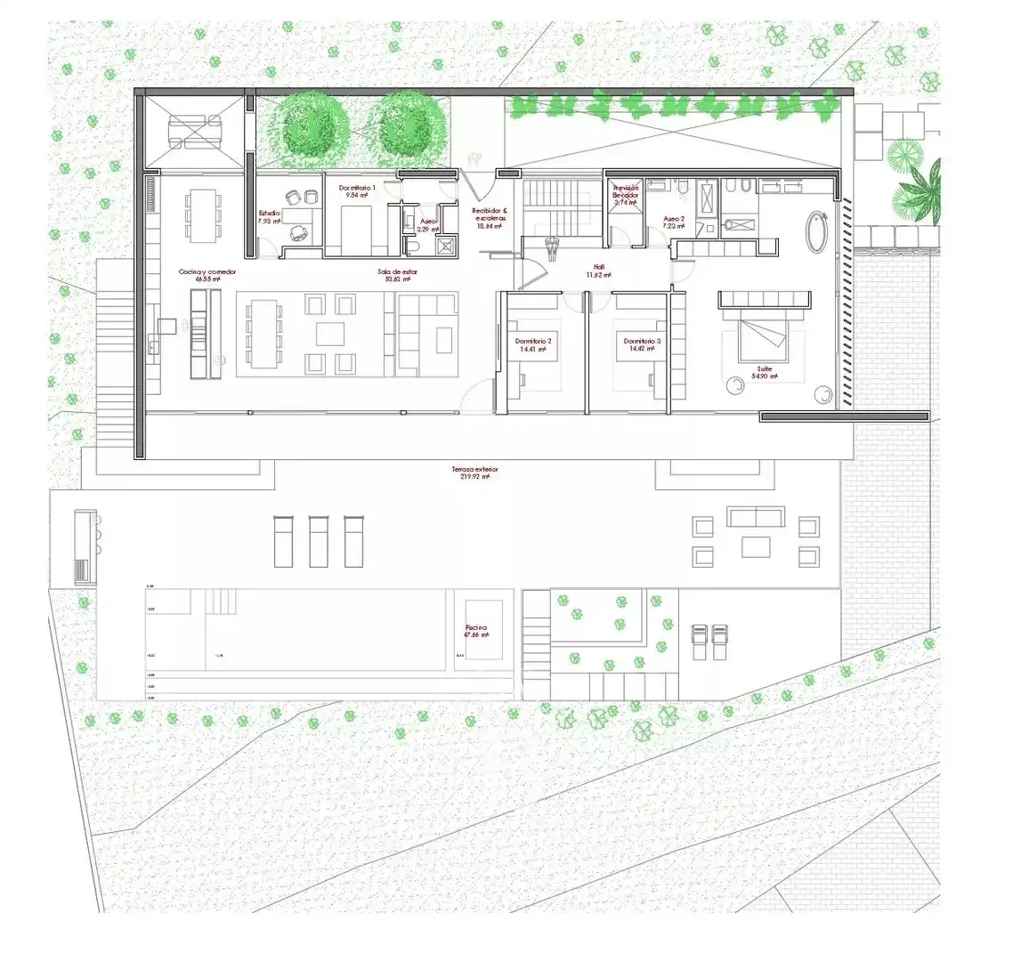 House with pool for sale in El Mirador - La Cornisa, imagen 30