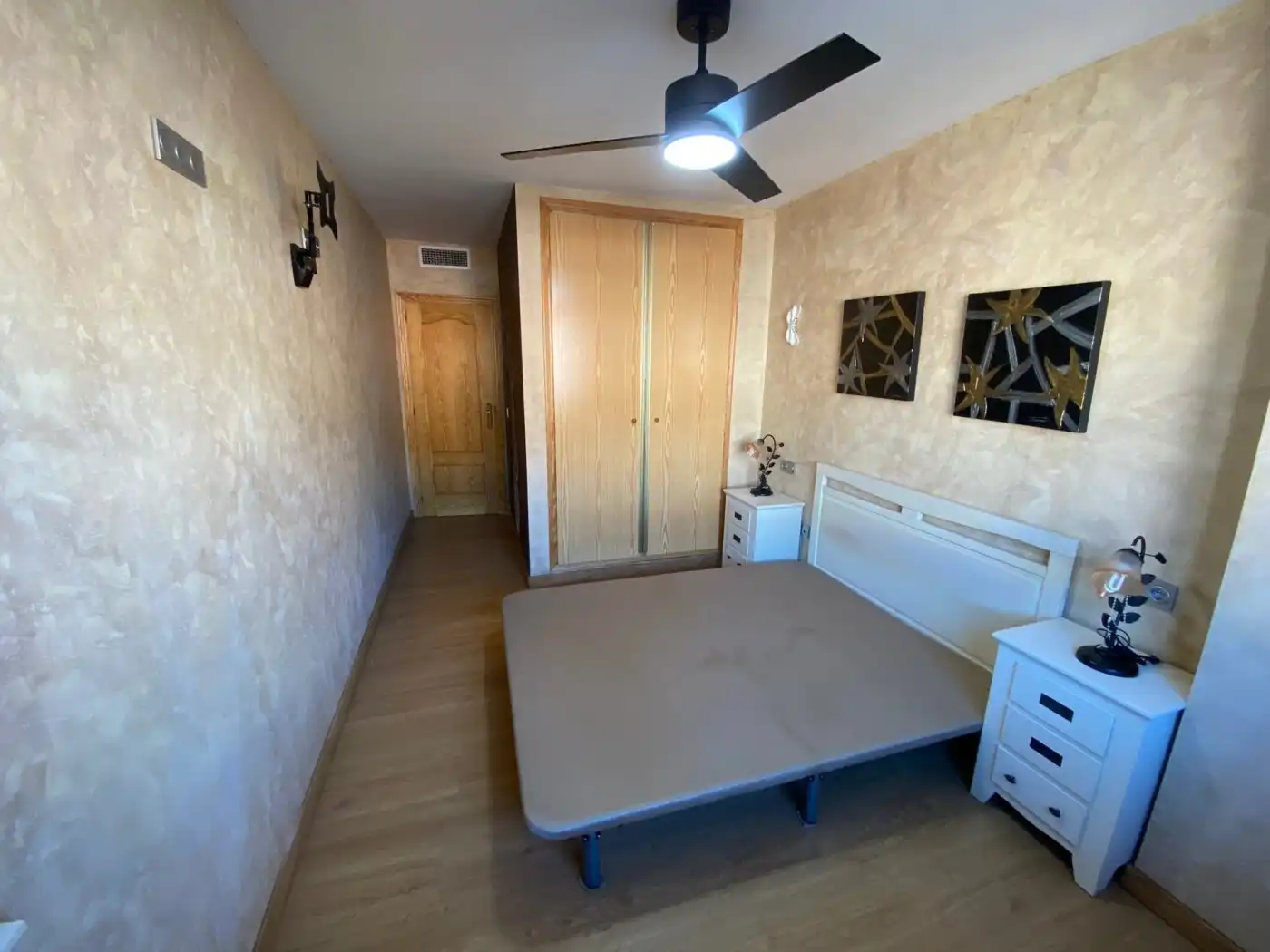 Bedroom of Flat for rent in Murcia  with Air Conditioner, Heating and Furnished