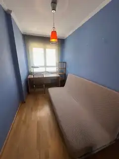 Schlafzimmer von Wohnungen zur Miete in León Capital  mit Heizung, Parkett und Terrasse