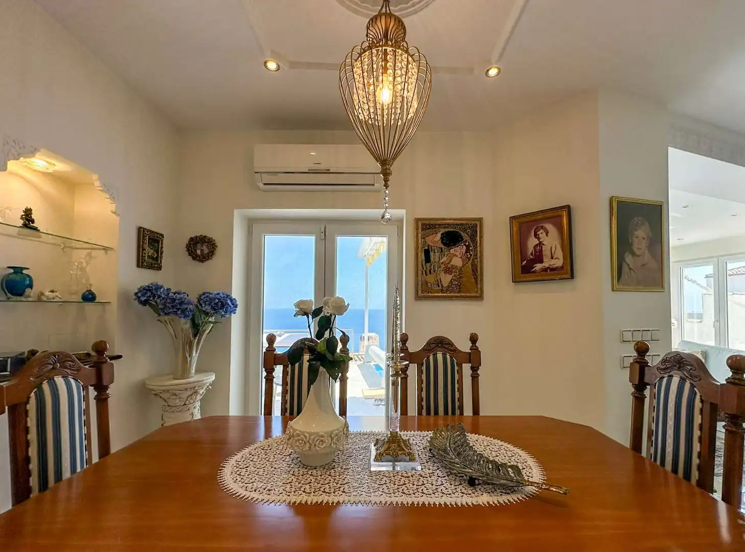 Dining room of Houses for sale in Salobreña  with Terrace, Swimming Pool and Internet