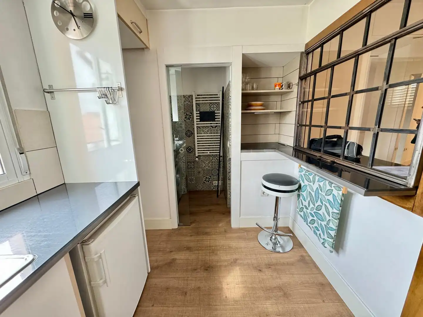 Küche von Maisonette zum Verkauf in Madrid mit Klimaanlage und Privatgarten