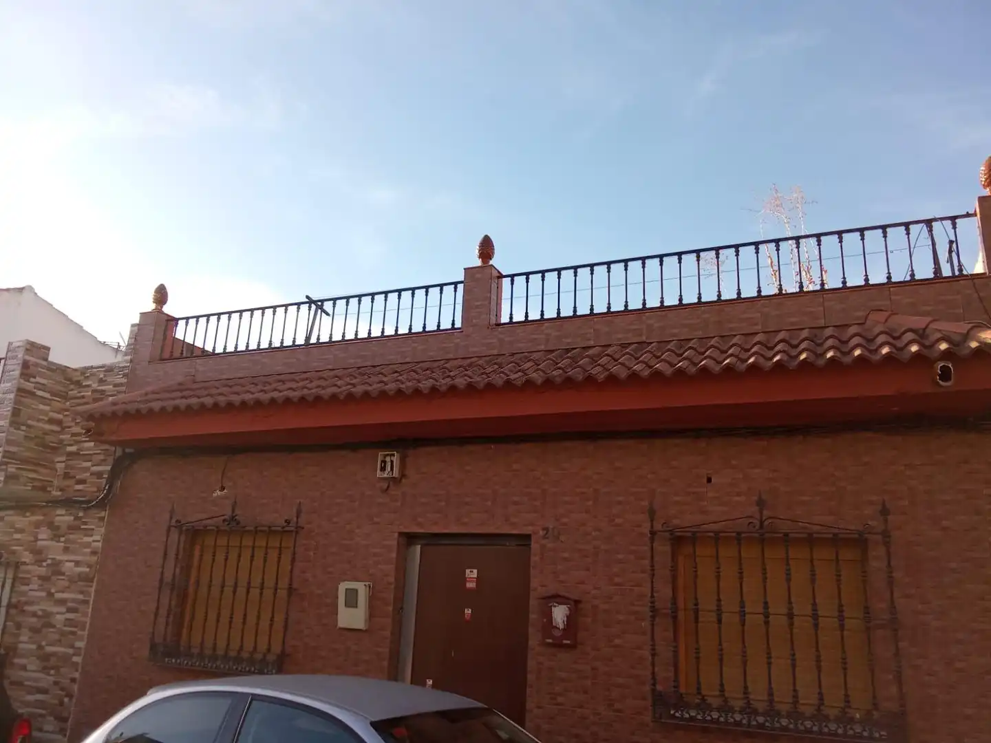 Vista exterior de Casa o xalet en venda en Burguillos