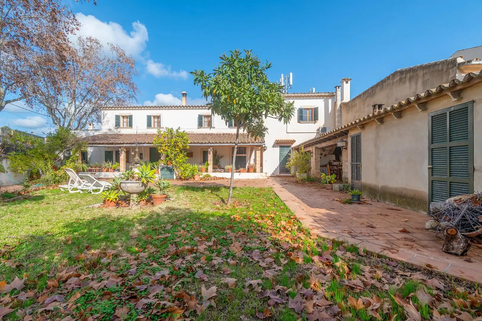Jardí de Casa o xalet en venda en  Palma de Mallorca amb Calefacció, Jardí privat i Terrassa