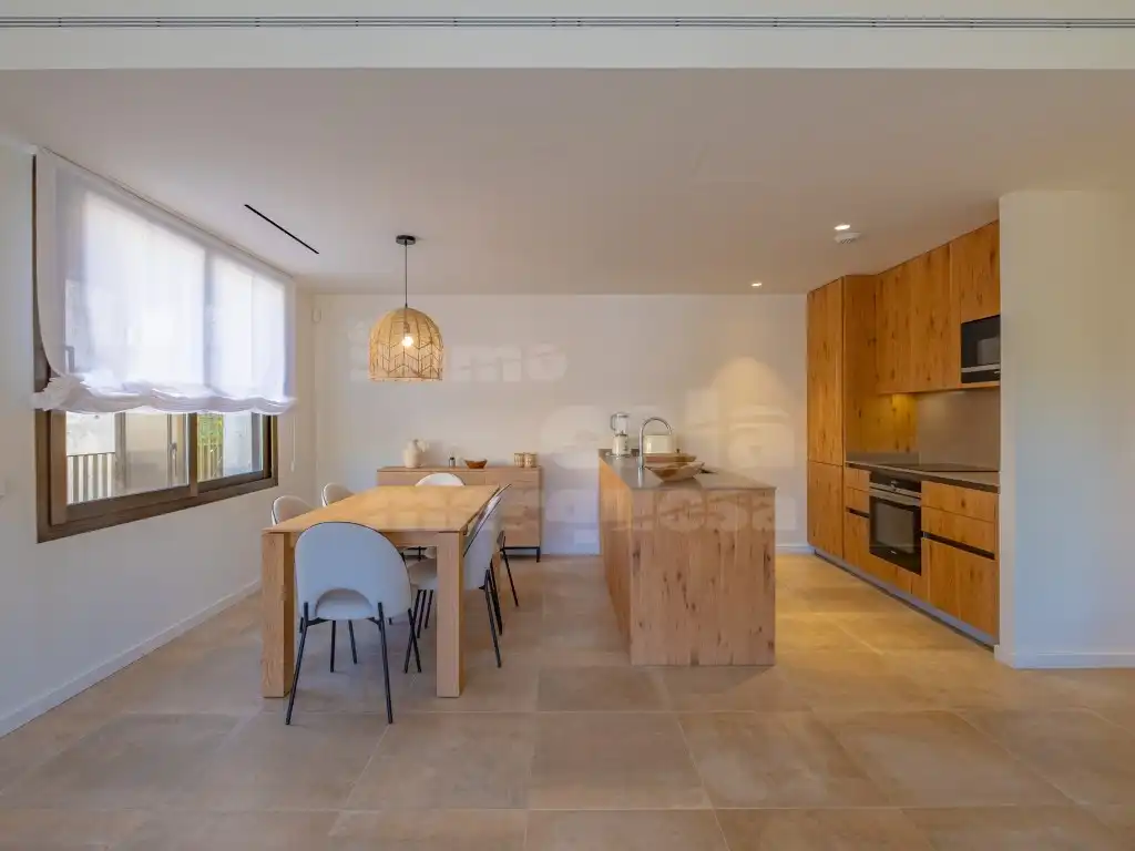 Cocina de Apartamento de alquiler en Begur