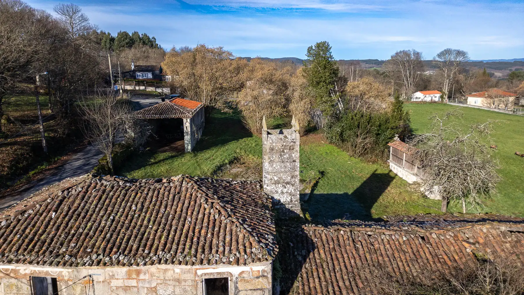Vista exterior de Finca rústica en venta en Antas de Ulla