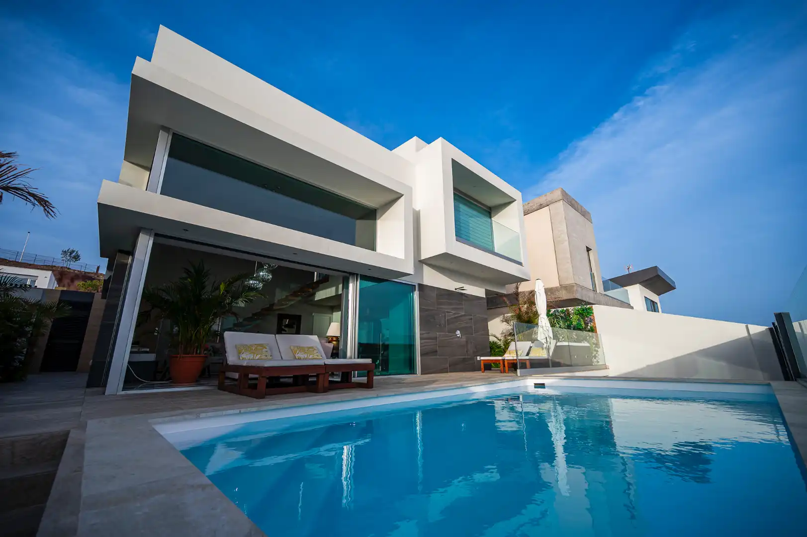 Piscina de Casa o chalet en venta en Telde con Jardín privado, Terraza y Piscina