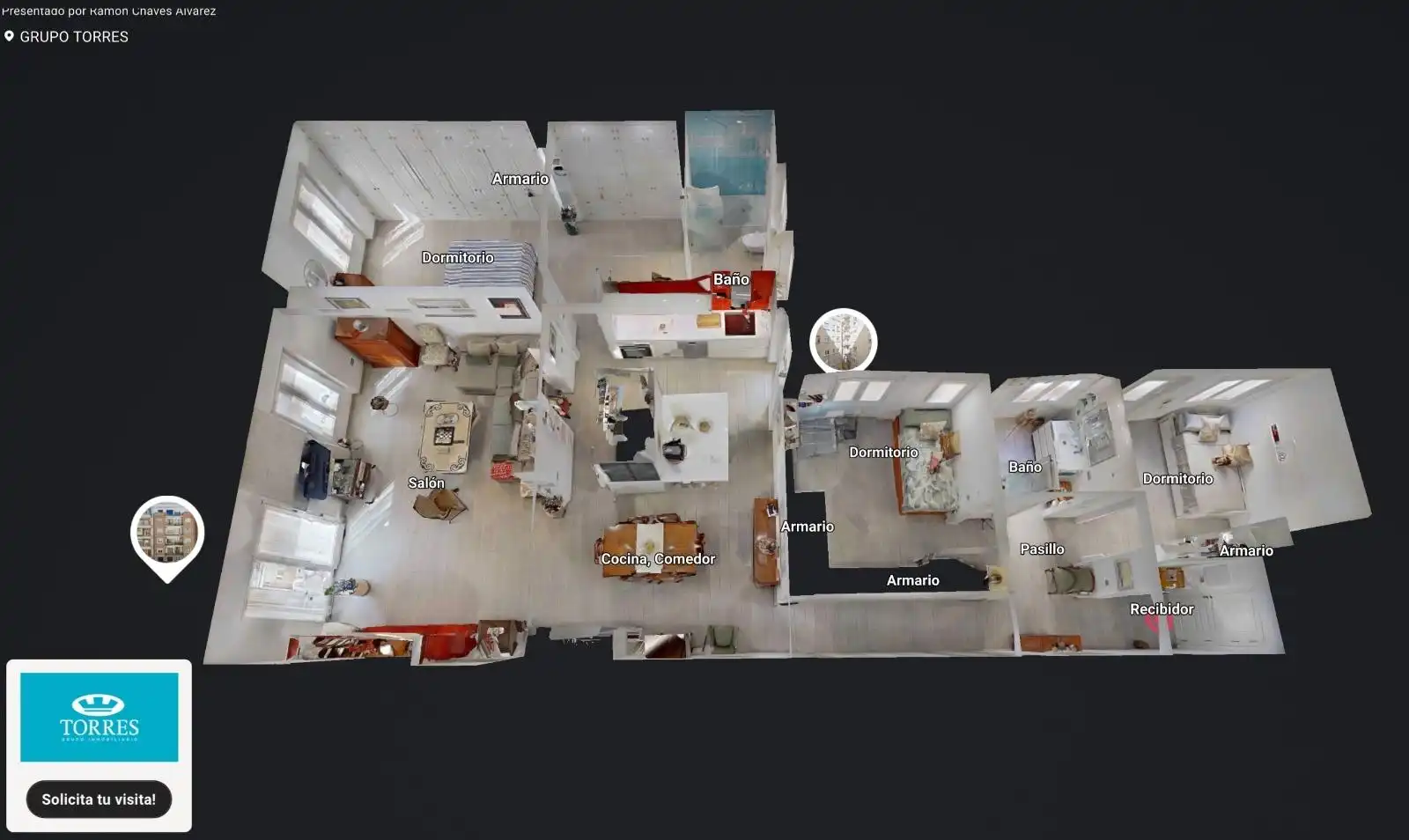 Flat for sale in Granada  with Air Conditioner, Heating and Terrace
