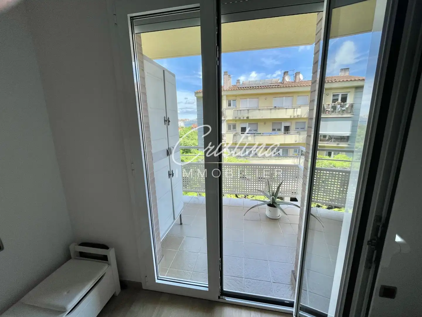Terrasse von Wohnungen zum Verkauf in Girona mit Heizung, Terrasse und Alarm