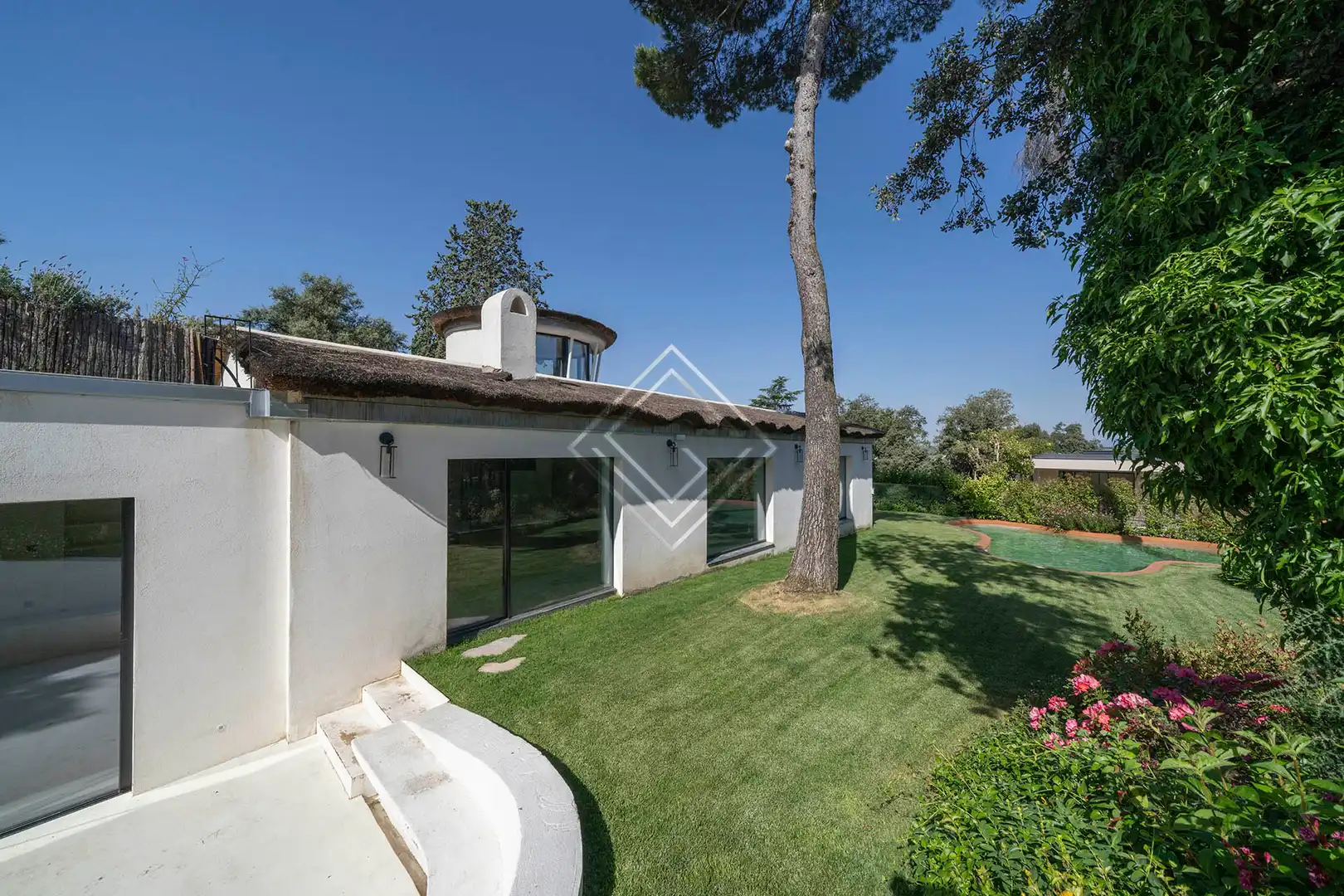 Jardí de Casa o xalet de lloguer en Madrid amb Aire condicionat, Jardí privat i Terrassa