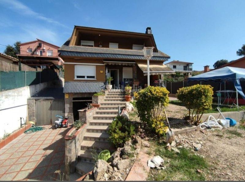 Exterior view of House or chalet for sale in Lliçà d'Amunt  with Air Conditioner, Terrace and Balcony