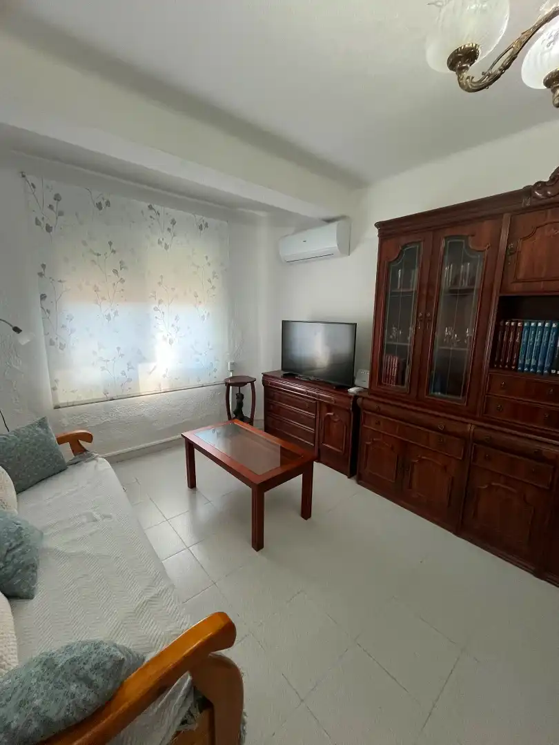 Sala de estar de Piso para compartir en Córdoba con Aire acondicionado, Terraza y Amueblado