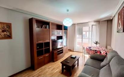 Living room of Flat for sale in León Capital   with Heating, Parquet flooring and Terrace