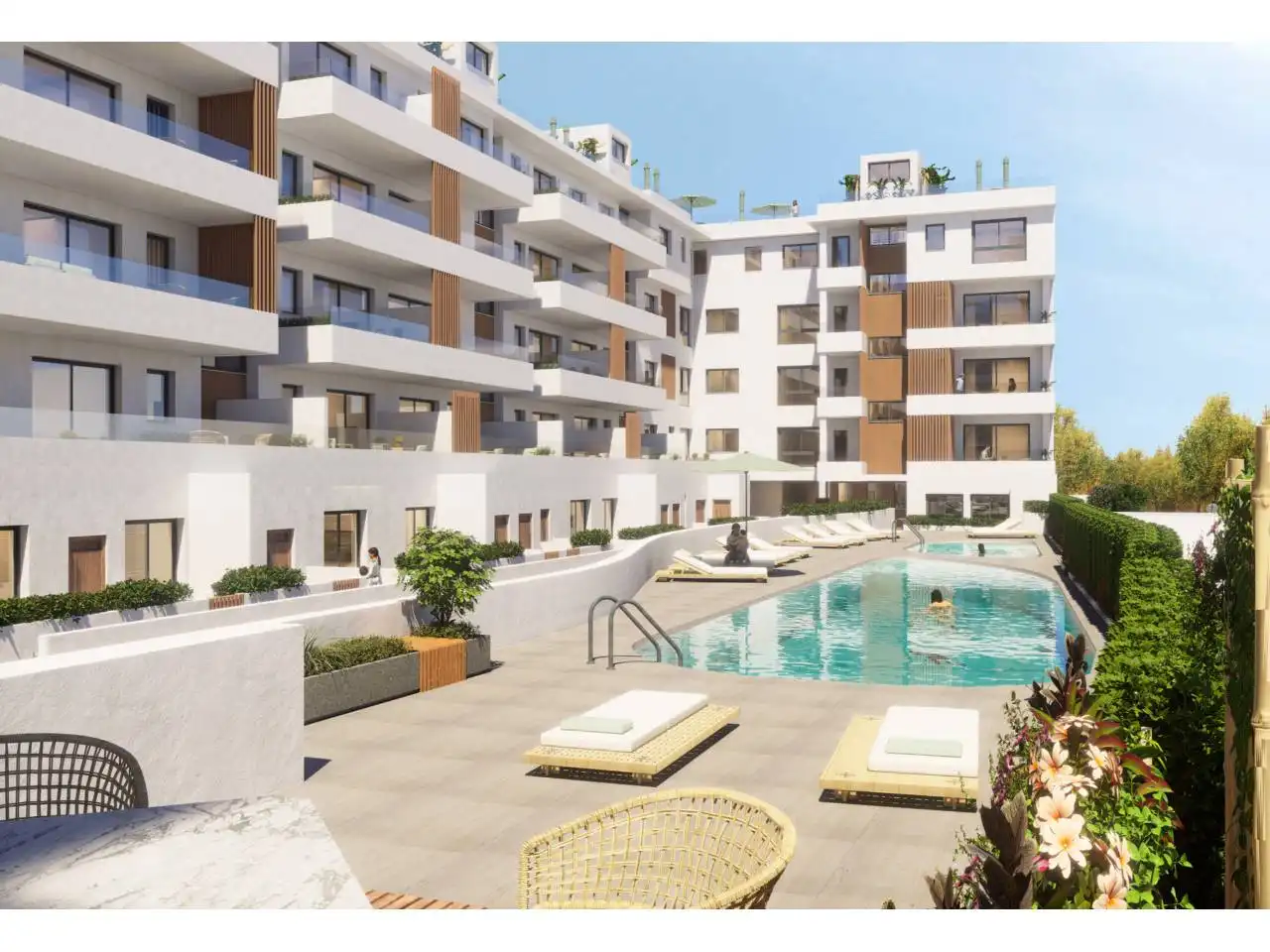 Apartment mit Pool zum Verkauf in Calle Antonio Pintor