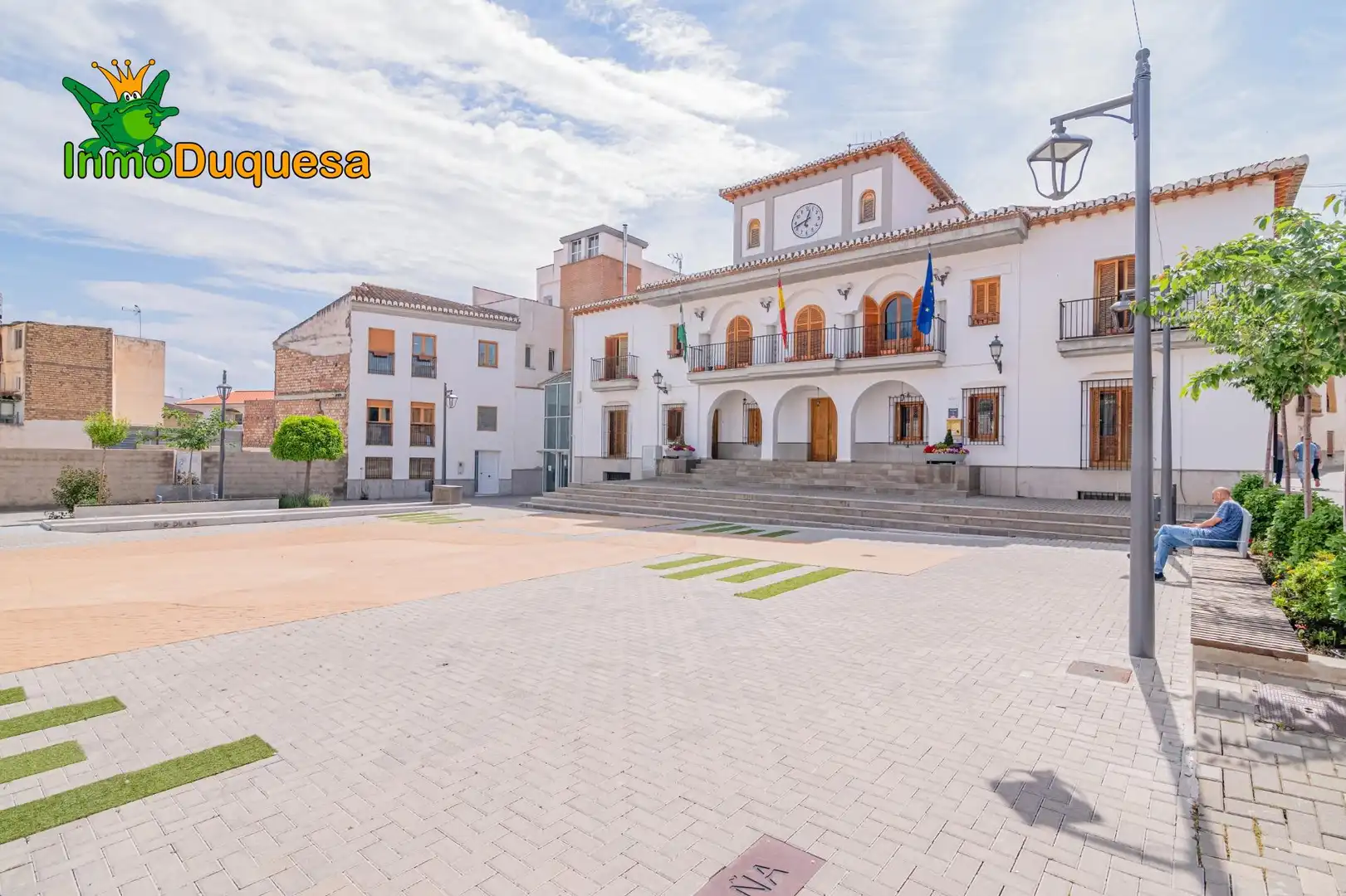 Vista exterior de Casa adosada en venda en Las Gabias