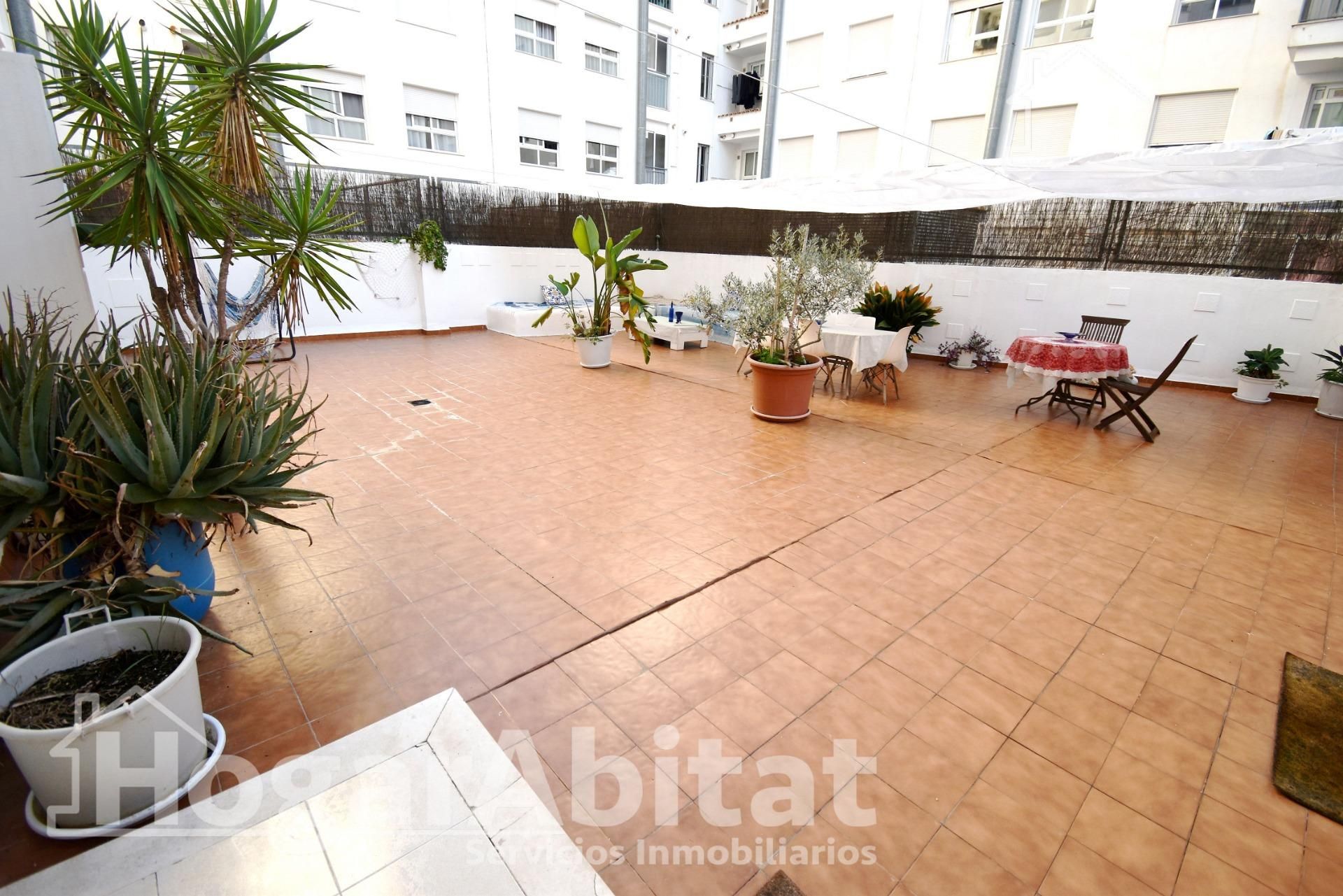 Terrace of Flat for sale in Burriana / Borriana  with Heating, Terrace and Storage room