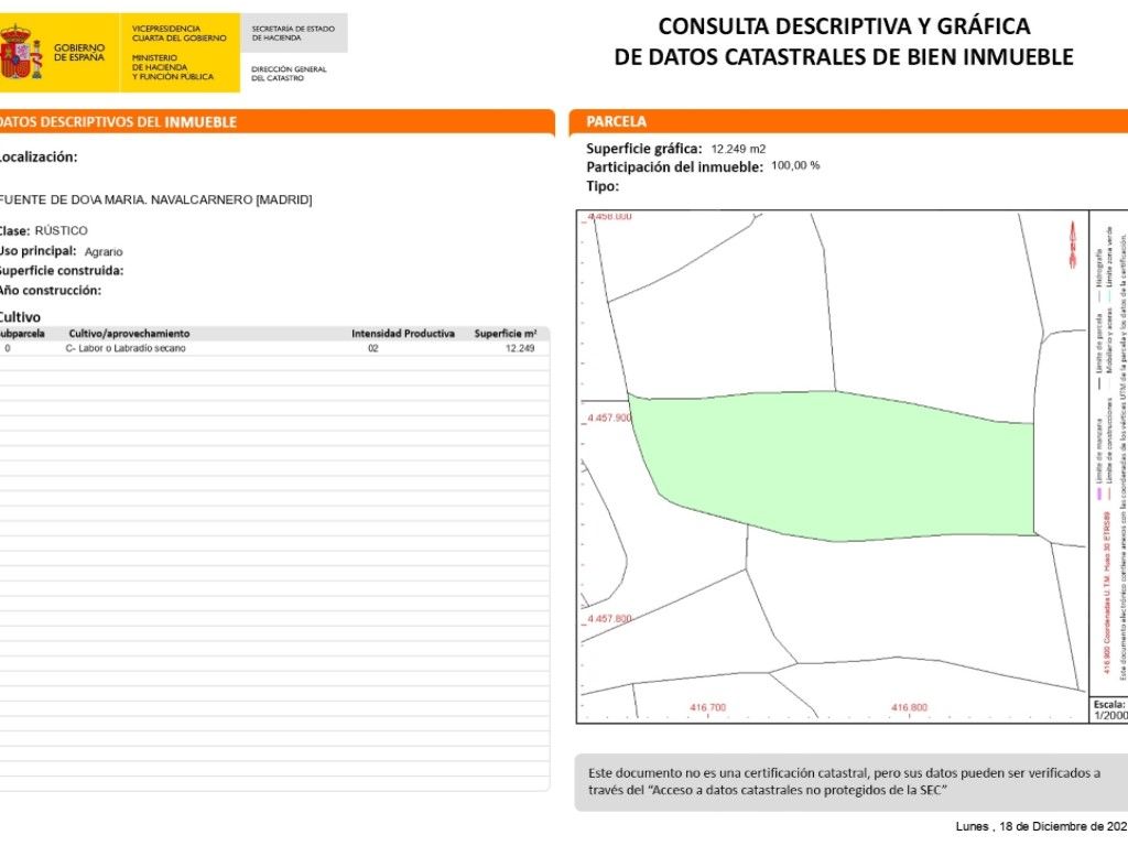Garden of Country house for sale in Navalcarnero