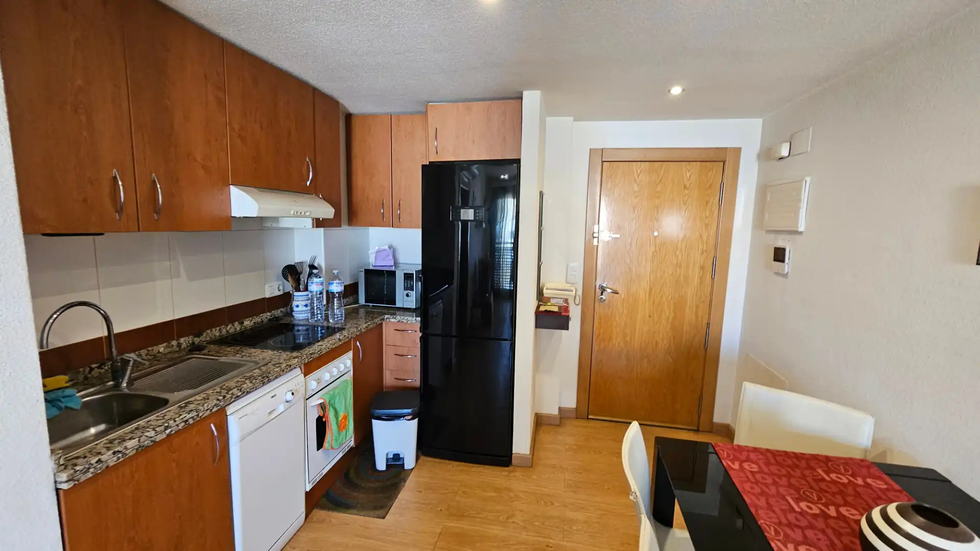 Kitchen of Flat for rent in El Campello  with Air Conditioner, Heating and Parquet flooring