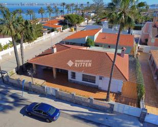 Vista exterior de Casa adosada en venda en Cartagena amb Aire condicionat i Jardí privat