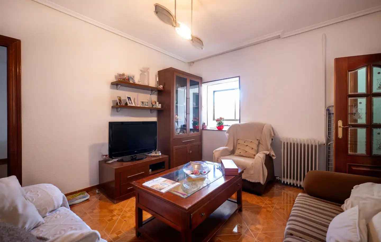 Sala de estar de Piso en venta en Ávila con Calefacción