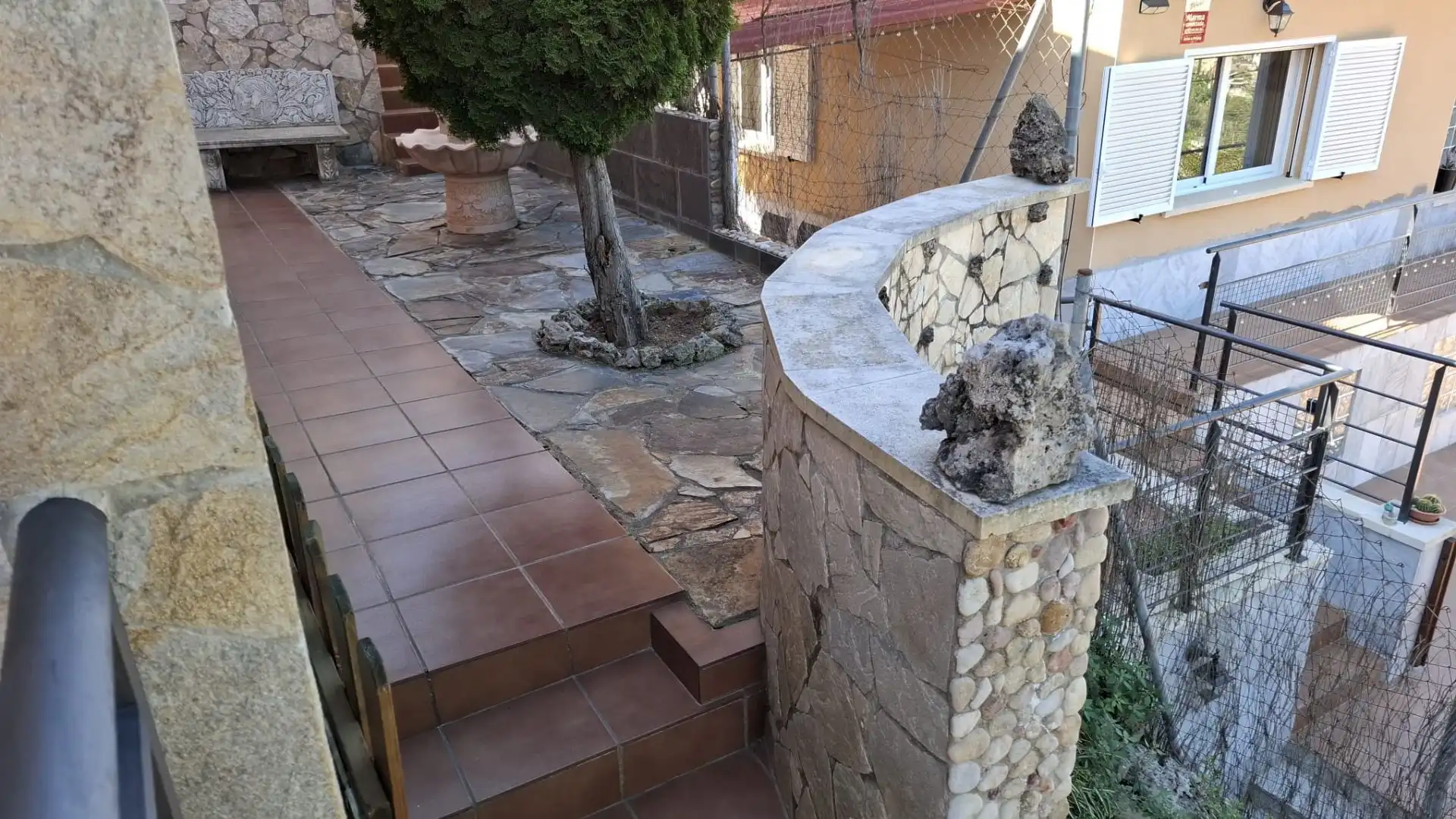 Terraza de Casa o chalet en venta en Vallirana con Calefacción y Terraza