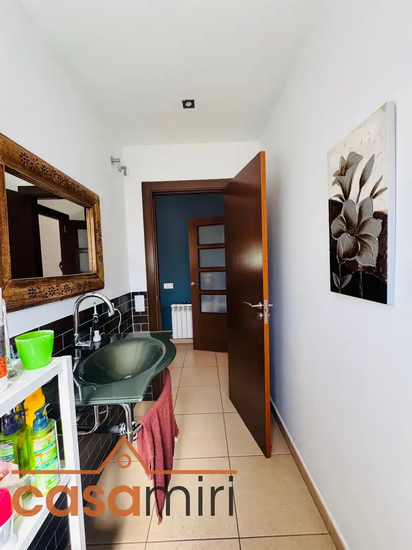 Baño de Casa o chalet en venta en Sant Cebrià de Vallalta con Aire acondicionado, Calefacción y Jardín privado