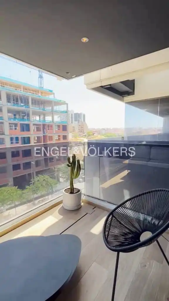 Terrasse von Wohnung zur Miete in Madrid mit Klimaanlage, Heizung und Privatgarten