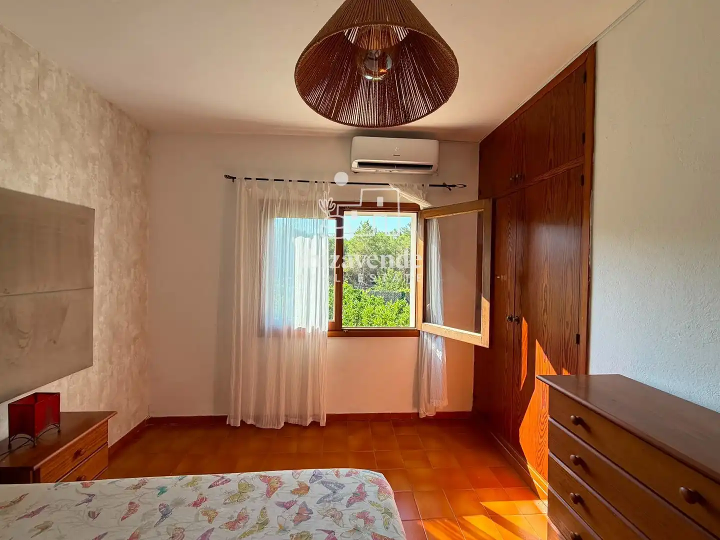Habitación de Casa o chalet de alquiler en Santa Eulària des Riu con Aire acondicionado, Piscina y Amueblado