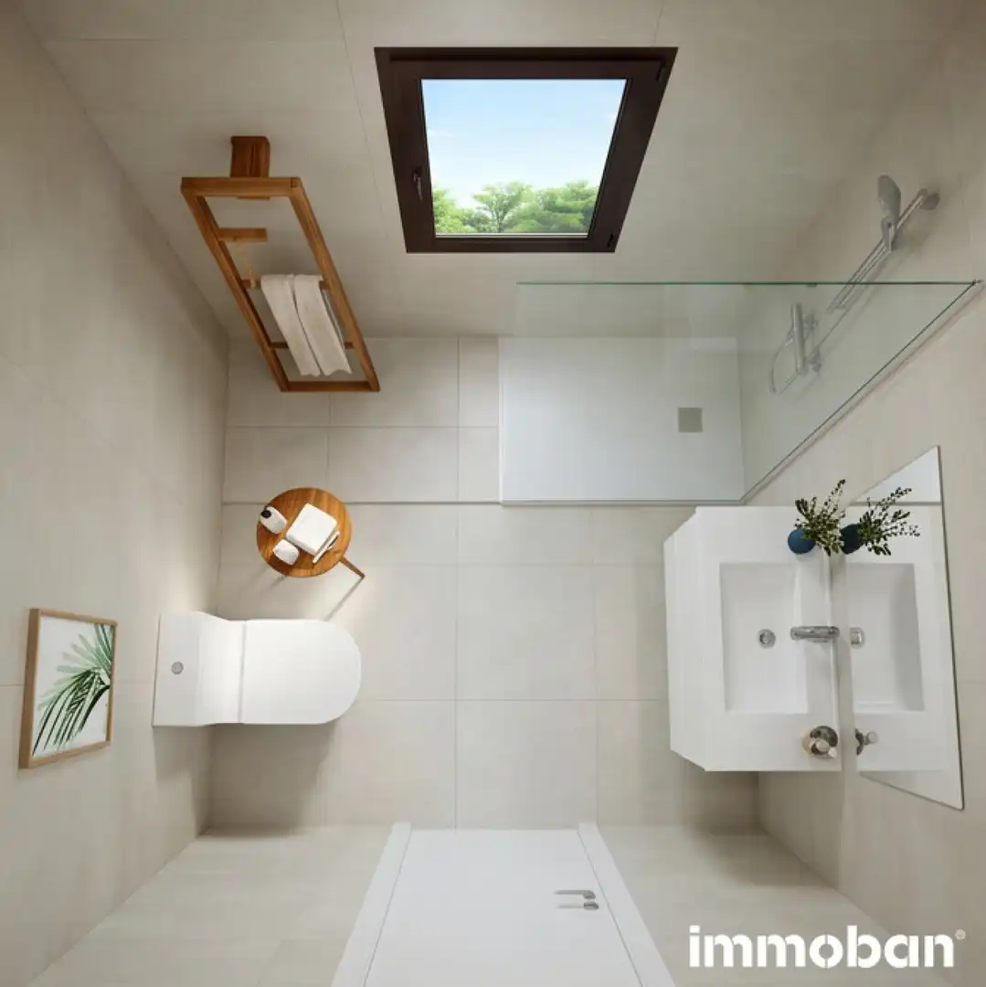 Baño de Casa adosada en venta en Calafell con Jardín privado, Parquet y Terraza
