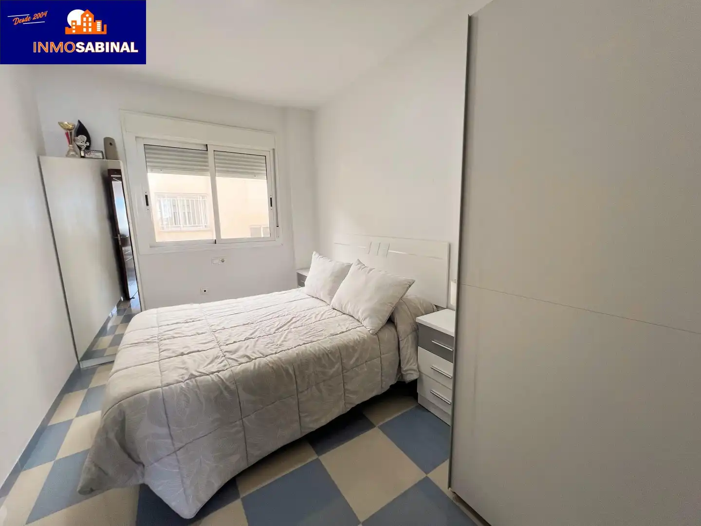 Bedroom of Flat for sale in Roquetas de Mar  with Air Conditioner, Terrace and Furnished