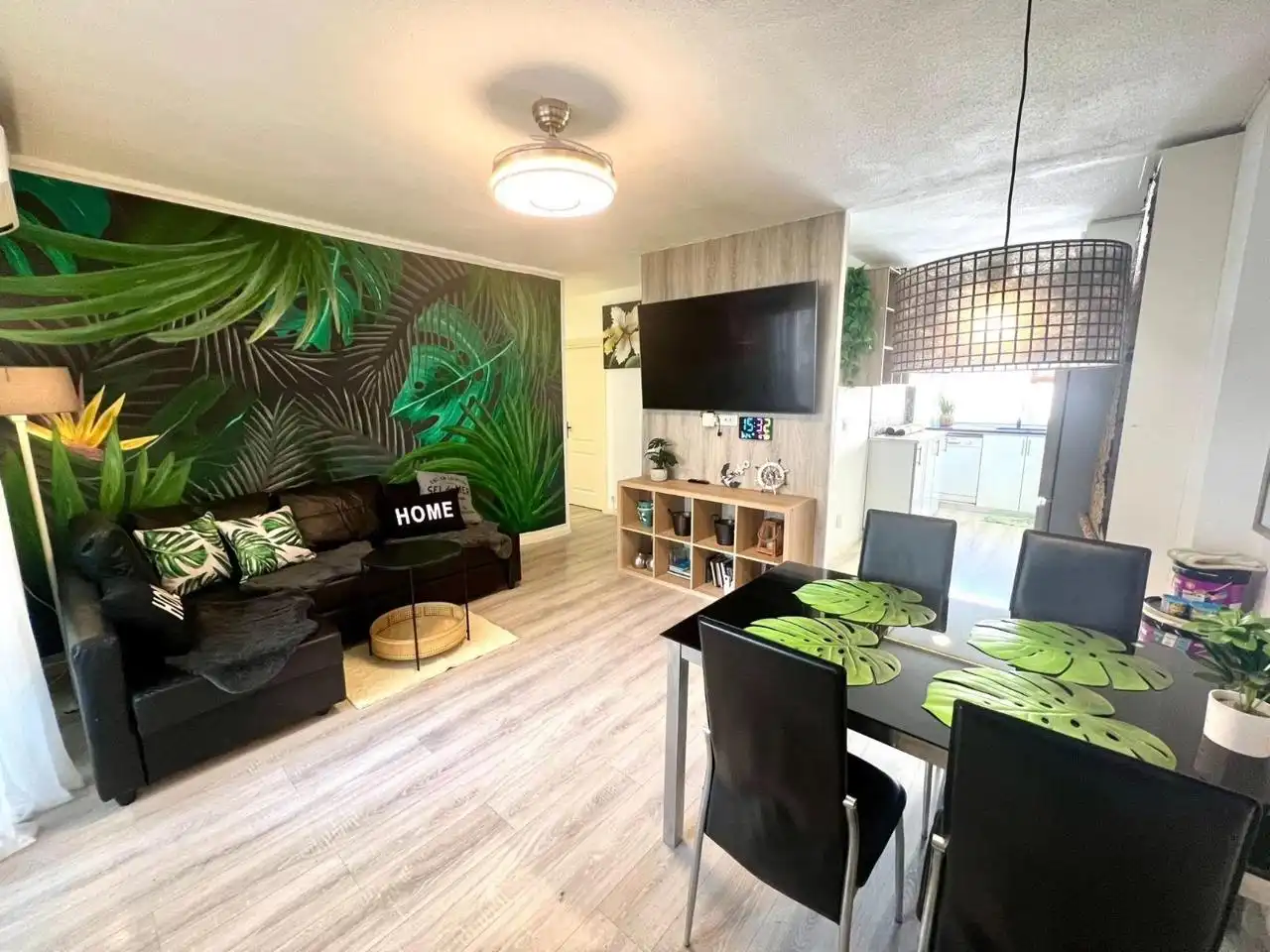 Sala d'estar de Apartament en venda en La Manga del Mar Menor amb Aire condicionat, Parquet i Terrassa