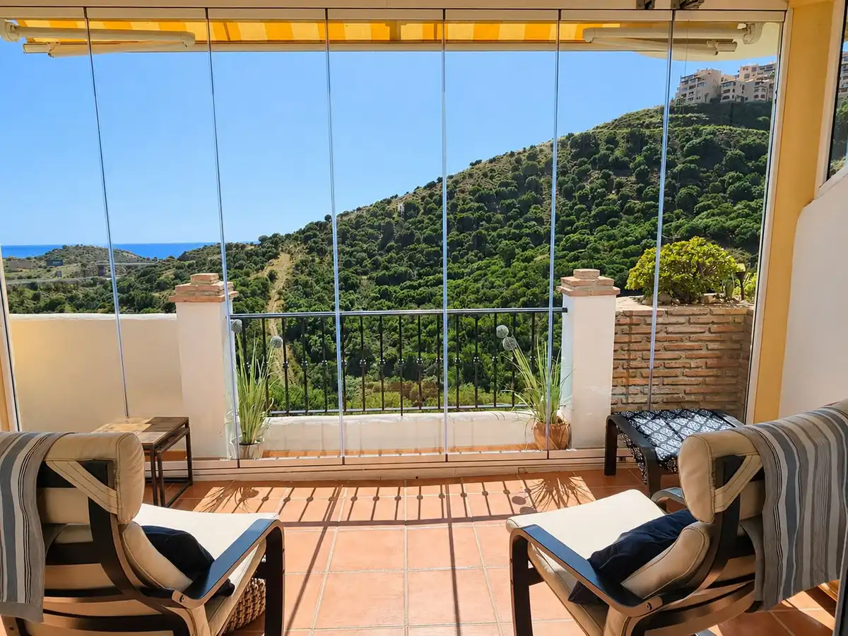 Terrace of Apartments for sale in Mijas  with Air Conditioner, Heating and Terrace