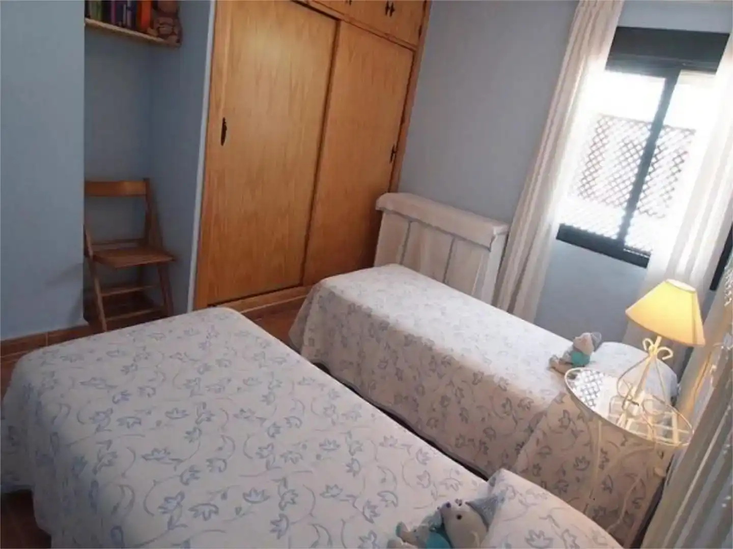 Schlafzimmer von Wohnung zur Miete in Zahara de los Atunes mit Klimaanlage, Schwimmbad und Balkon