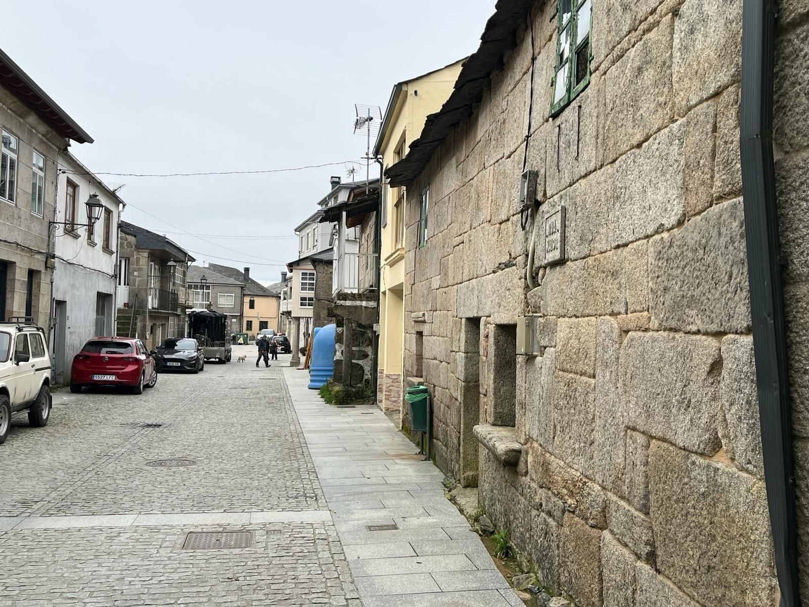 Vista exterior de Casa o xalet en venda en A Gudiña  amb Jardí privat