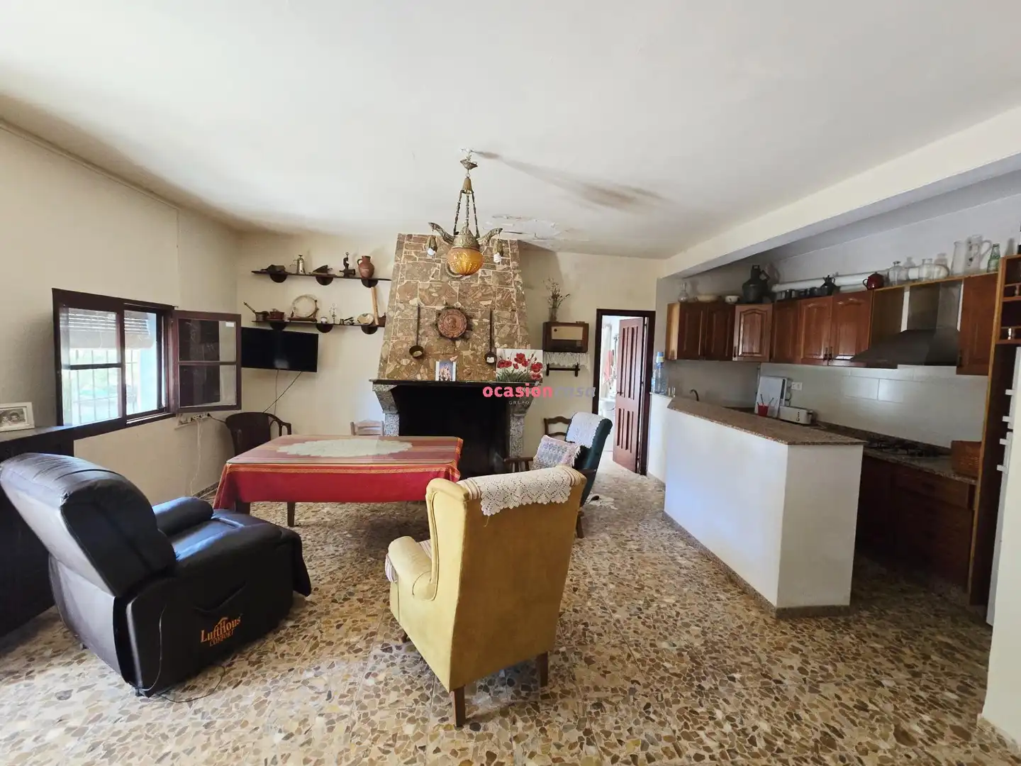 Sala d'estar de Casa o xalet en venda en Villanueva del Duque amb Jardí privat, Traster i Piscina