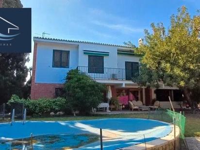 Exterior view of House or chalet for sale in Sant Joan d'Alacant  with Air Conditioner, Heating and Private garden