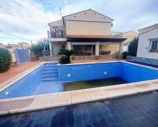 Swimming pool of Single-family semi-detached for sale in Llíria  with Air Conditioner, Terrace and Swimming Pool