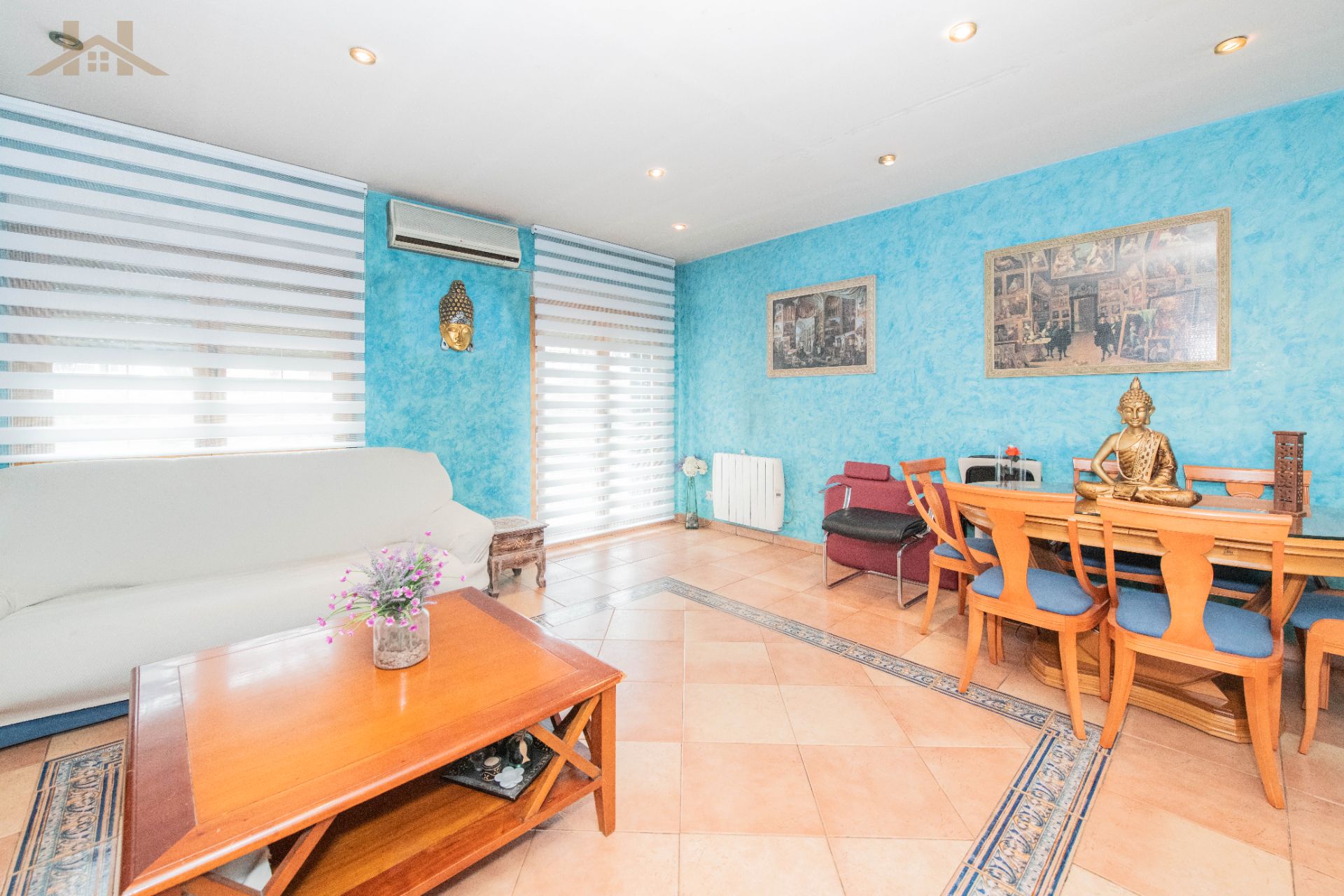 Living room of Single-family semi-detached for sale in Arganda del Rey  with Air Conditioner, Heating and Private garden