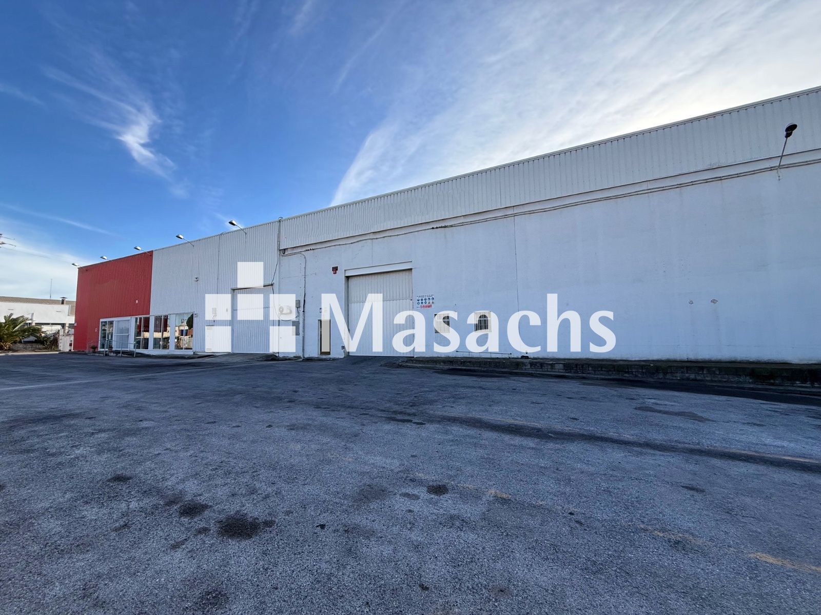 Vista exterior de Nave industrial de alquiler en Sant Andreu de la Barca