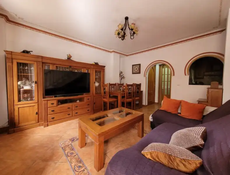 Sala de estar de Casa o chalet en venta en Málaga con Aire acondicionado, Calefacción y Terraza
