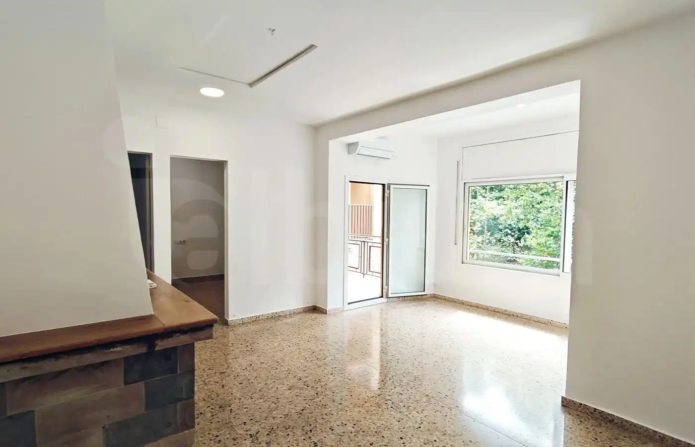 Living room of Flat for rent in Gualba  with Heating, Terrace and Furnished