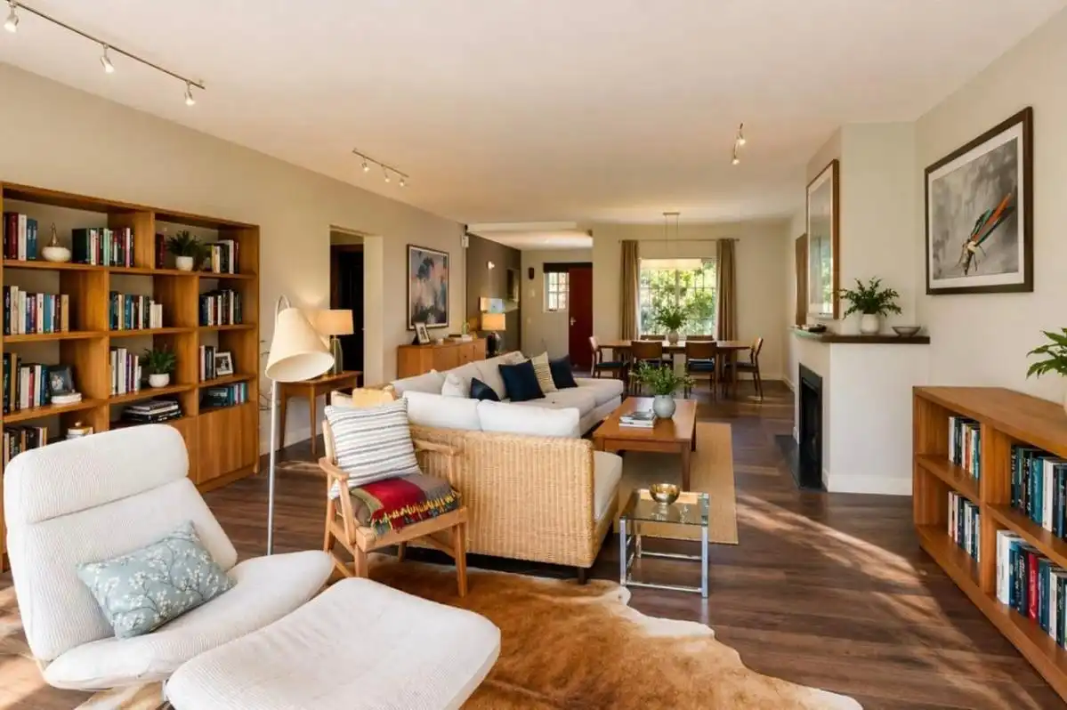 Sala de estar de Casa o chalet en venta en Marbella con Aire acondicionado, Calefacción y Jardín privado
