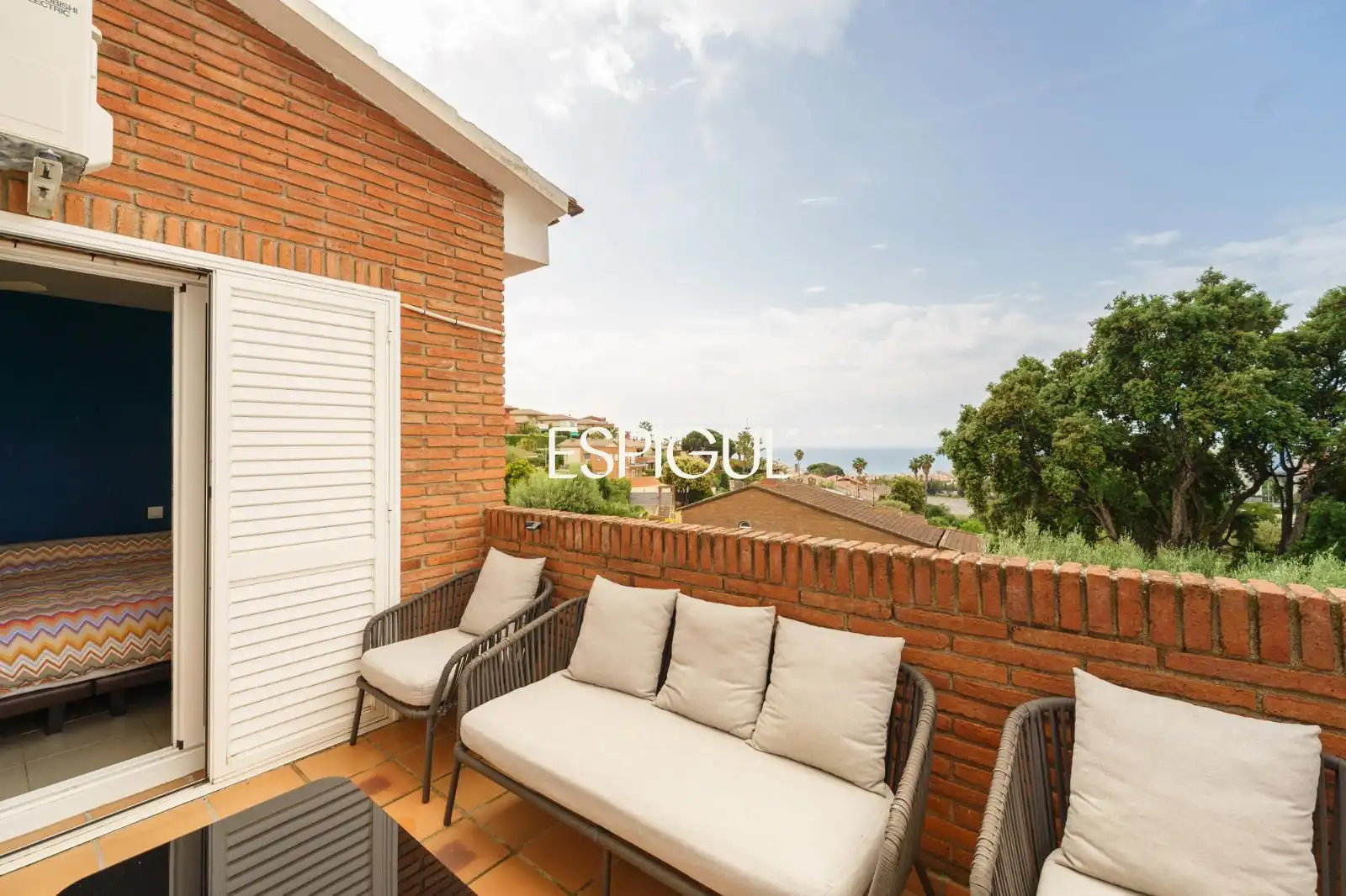 Terrace of Detached homes for sale in Teià  with Air Conditioner, Heating and Private garden